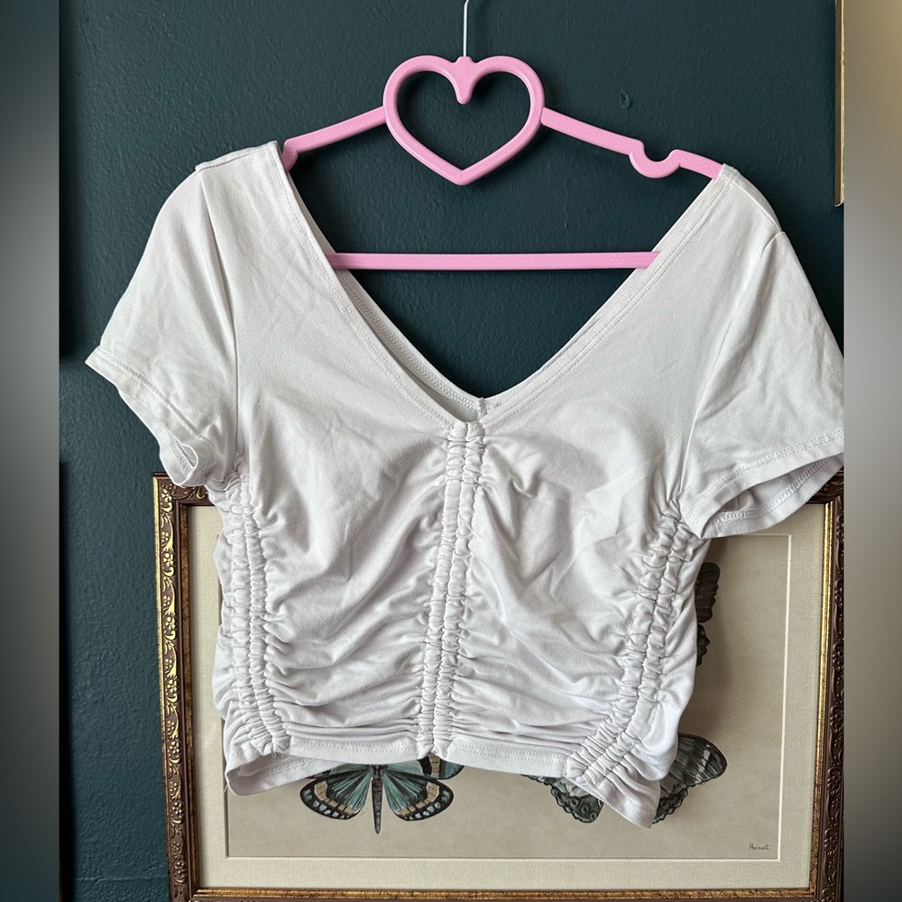 Urban ruched crop top